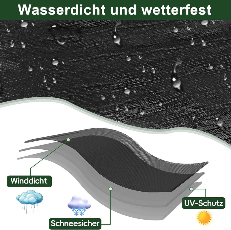 Load image into Gallery viewer, Waterdicht afdekzeil 2 x 6 meter 120 g/m² met ogen – PE dekzeil – beschermzeil

