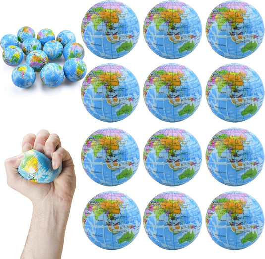 Mini schuimballen 12 stuks zachte sportballen van PU – stressballen – speelballen