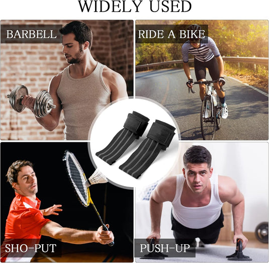 TNSLAND liftingstraps voor krachttraining, polsbandages voor fitness, bodybuilding, powerlifting, crossfit en gymaccessoires