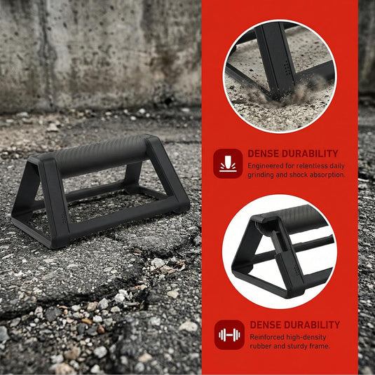 Push-up bars 2 stuks met siliconen handgrepen en antislip basis – parallettes – calisthenics