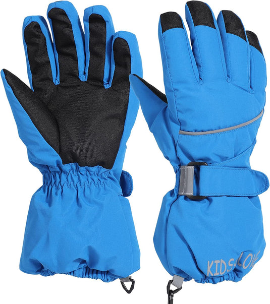 Waterdichte skihandschoenen voor kinderen 4-6 jaar
