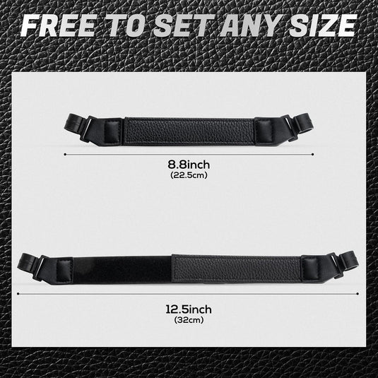 Golftas stabilisatieband van leer met verstelbaar klittenband voor standaardpoten – golftas bevestiging – standbag accessoires