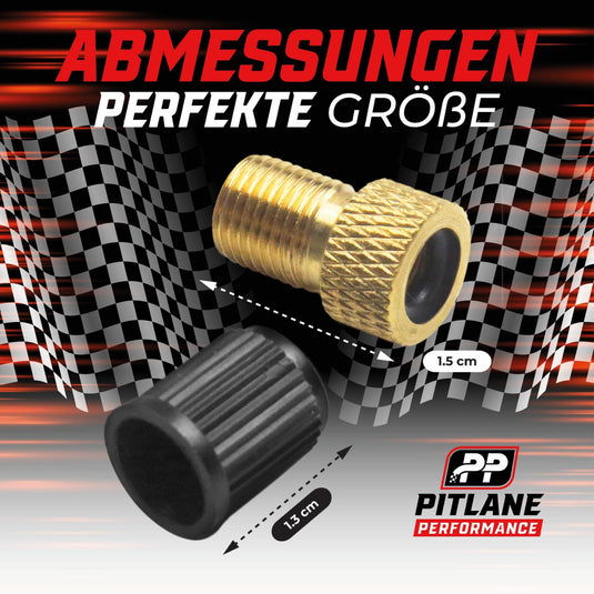Fietsventiel adapter set 15-delig voor Presta Dunlop en Schrader – ventieladapter – fietsaccessoires