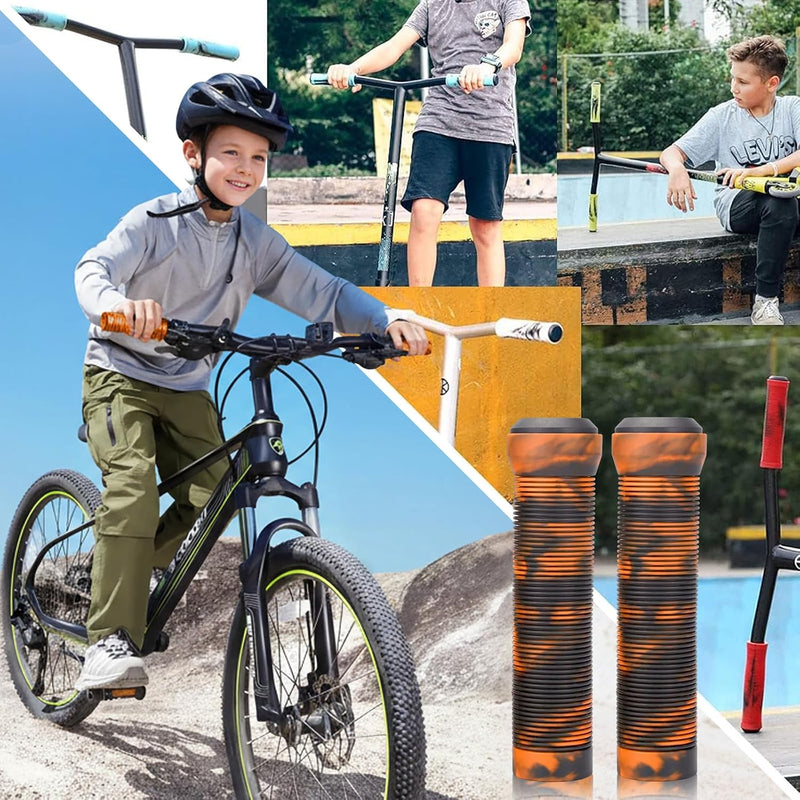 Laden Sie das Bild in Galerie -Viewer, Ergonomische fietshandvatten 20-22 mm met einddoppen
