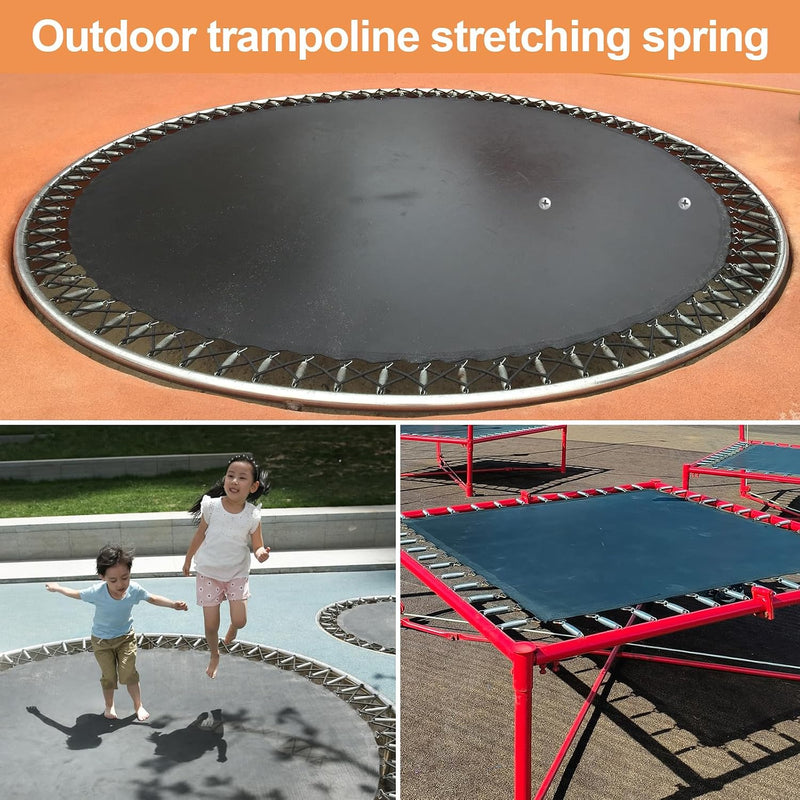 Load image into Gallery viewer, Trampolineveren 10 stuks 140 mm met veertrekker – vervangingsveren – trampoline accessoires
