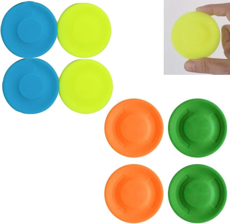 Load image into Gallery viewer, 8x mini frisbee 6,5 cm – flexibele siliconen werpschijven voor kinderen, volwassenen en huisdieren - happygetfit.com
