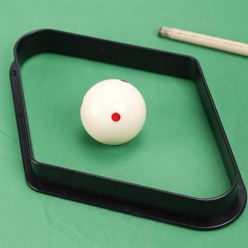 Load image into Gallery viewer, 9-ball pool rack voor 2-1/4 inch ballen zwart - happygetfit.com
