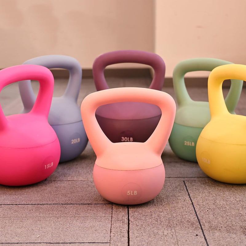 Laad afbeelding in Galerijviewer, Zachte kettlebell 6,8 kg roze
