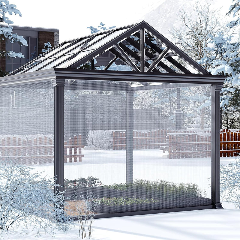 Load image into Gallery viewer, Waterdicht afdekzeil 4 x 6 meter 140 g/m² transparant met ogen – PE dekzeil – beschermzeil
