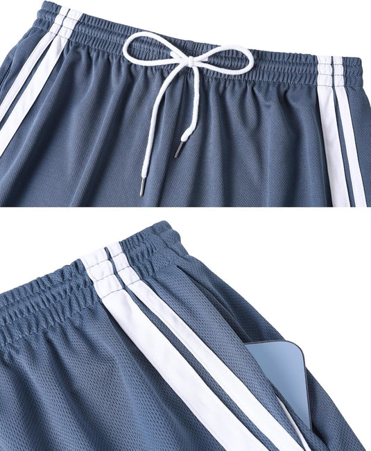 Heren sportset met T-shirt en korte broek