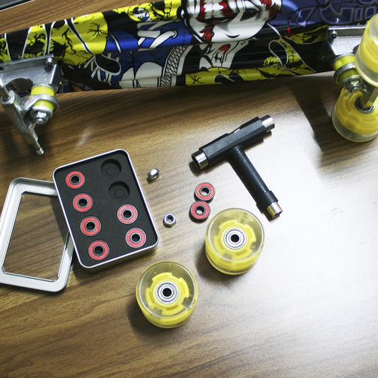 Skateboard lagers 608-2RS ABEC-11 set van 8