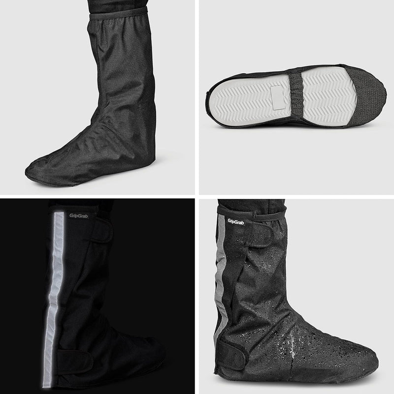 Load image into Gallery viewer, GripGrab DryFoot 2nd Edition Regenoverschoenen voor op de Fiets Hoge Regenbescherming voor Alledaagse Schoenen Klittenbandsluiting Fietsgaiters

