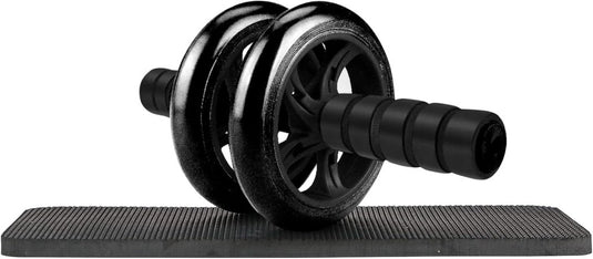 Ab roller met automatische rebound en elleboogsteun – buikspiertrainer – ab wheel - happygetfit.com