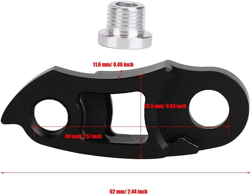 Laad afbeelding in Galerijviewer, Achterderailleur verlenger van CNC aluminium voor mountainbike en racefiets – derailleur extender – fietsversnelling - happygetfit.com
