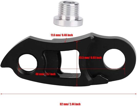 Achterderailleur verlenger van CNC aluminium voor mountainbike en racefiets – derailleur extender – fietsversnelling - happygetfit.com