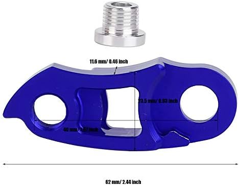 Laad afbeelding in Galerijviewer, Achterderailleur verlenger van CNC aluminium voor mountainbike en racefiets – derailleur extender – fietsversnelling - happygetfit.com
