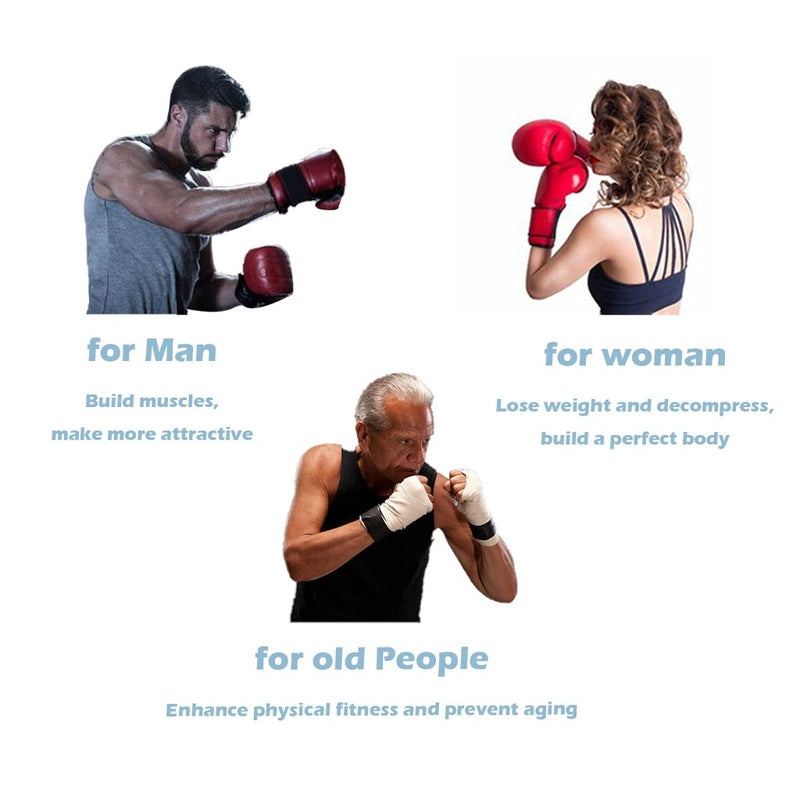 Load image into Gallery viewer, Adult Heavy Duty Boxing Bags - Tear Free PU Leather Boxing Hanging Bag with Metal Set for Men Women Muay Thai MMA Taekwondo Home Gym Training Kickboxing Bag Set - happygetfit.com
