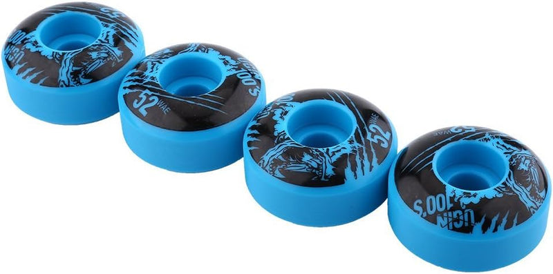 Laad afbeelding in Galerijviewer, Alomejor 4 stuks/set skateboard Outdoor Classic 52 mm x 30 mm PU Cruiser longboard skateboard reservewielset (blauw) - happygetfit.com
