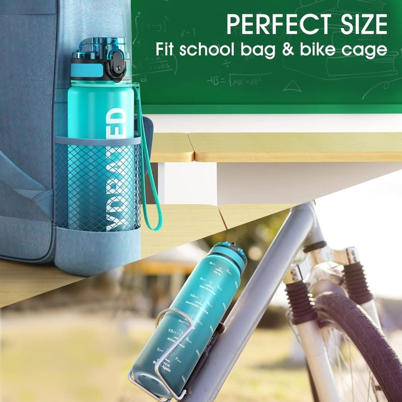 Load image into Gallery viewer, 💧 Altijd gehydrateerd met deze BPA - vrije sportdrinkfles van 500 ml! - happygetfit.com
