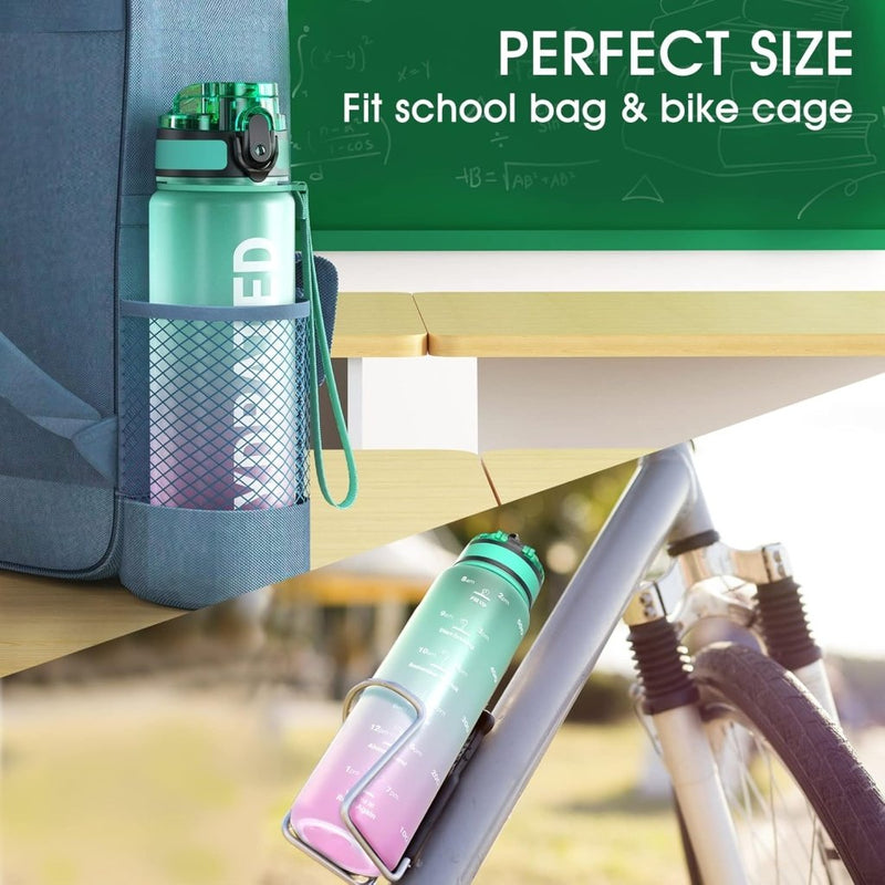 Load image into Gallery viewer, 💧 Altijd gehydrateerd met deze BPA - vrije sportdrinkfles van 500 ml! - happygetfit.com
