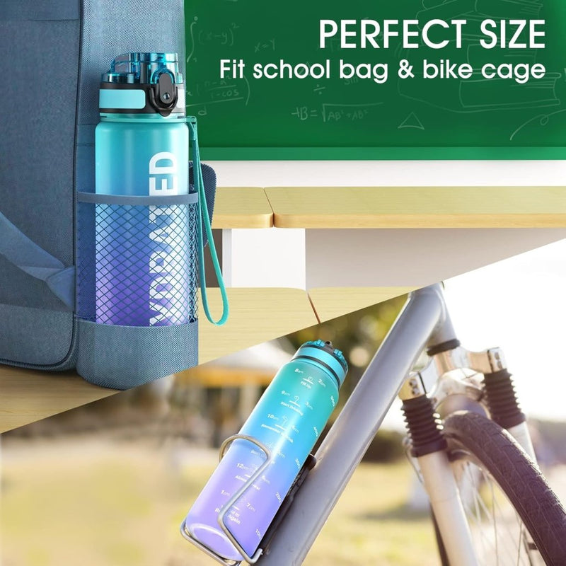 Load image into Gallery viewer, 💧 Altijd gehydrateerd met deze BPA - vrije sportdrinkfles van 500 ml! - happygetfit.com
