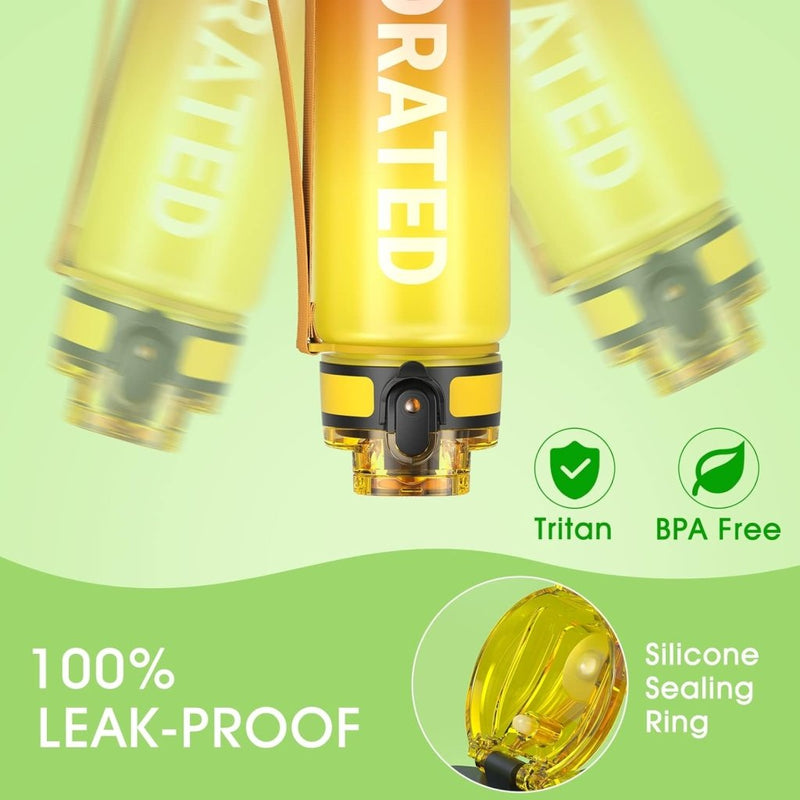 Load image into Gallery viewer, 💧 Altijd gehydrateerd met deze BPA - vrije sportdrinkfles van 500 ml! - happygetfit.com
