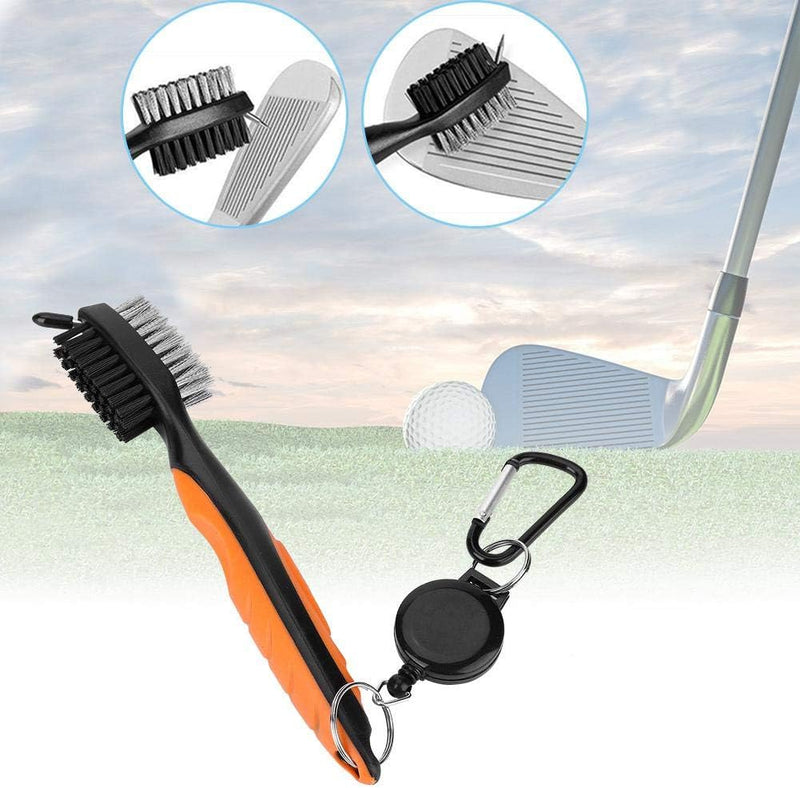 Laad afbeelding in Galerijviewer, 🧼 Altijd schone clubs = betere prestaties – met de handige golfclub borstel 🏌️ - happygetfit.com
