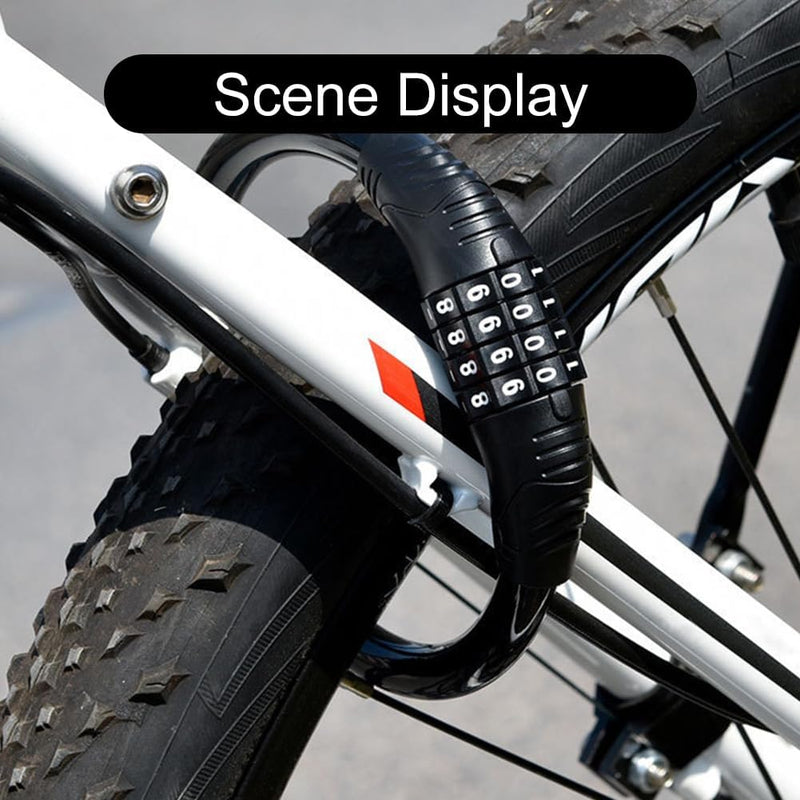 Load image into Gallery viewer, 🔒 Altijd veilig onderweg – met een sterk en slim cijferslot 🚴‍♂️ - happygetfit.com
