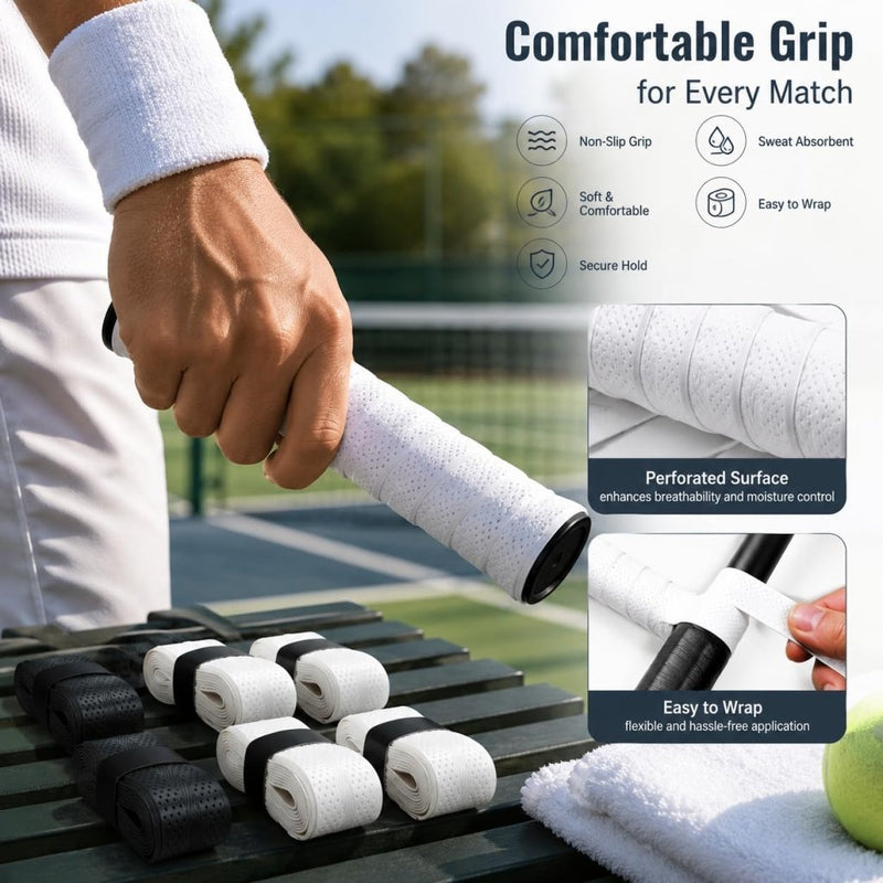 Load image into Gallery viewer, Antislip gripband set 16 stuks zwart wit - happygetfit.com
