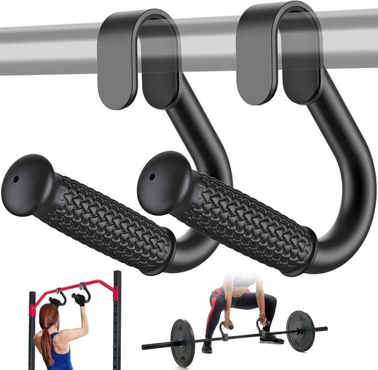 Antislip handgrepen voor weerstandsbanden zwart - happygetfit.com