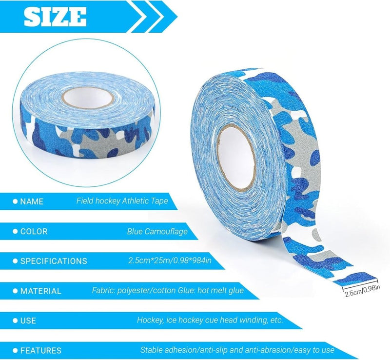 Laad afbeelding in Galerijviewer, Antislip ijshockeytape 2,5 cm x 25 m voor grip en sportmateriaal - happygetfit.com
