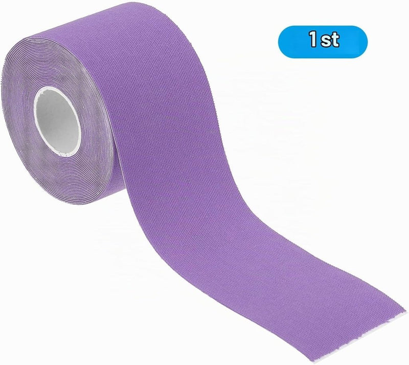 Chargez l'image dans la visionneuse de la galerie, Antislip katoenen sporttape 5 m x 5 cm (1 rol) - Zelfklevende gripband &amp; sporttaping - Griptape tennisracket &amp; aerial hoop - happygetfit.com
