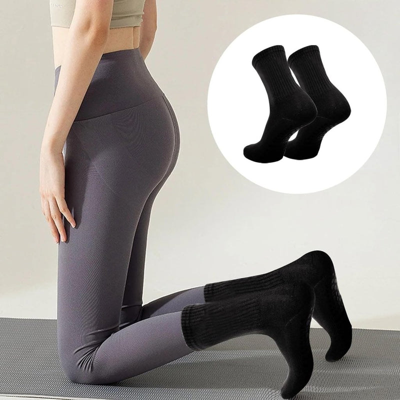 Laad afbeelding in Galerijviewer, Antislip pilatessokken dames set van 3 paar - happygetfit.com
