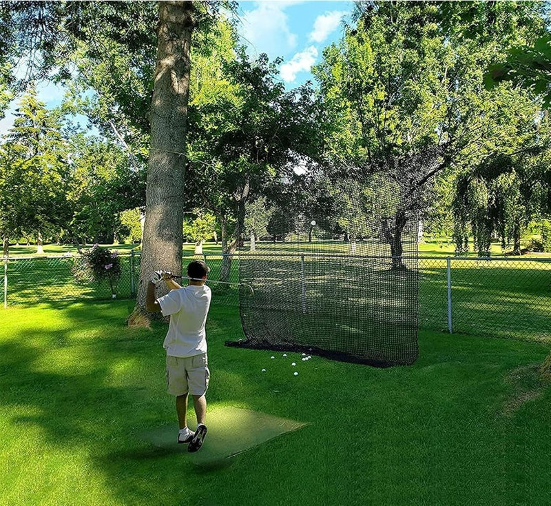 Load image into Gallery viewer, Aoneky Golf Oefennet 3x3M/3x4,5M /3x6M, Vierkant Gaas 2,5x2,5cm, Net zonder knoop 3mm - Golfslagnet voor Golftraining, Honkbal, Garden, Binnen, Buiten - happygetfit.com
