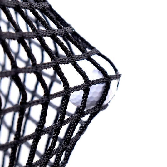 Aoneky Heavy Duty Knotless Golf Hitting Net, Practice Net with Reinforced Rope Edge, 1" Square Mesh 3mm Polyester Netting for Baseball Soccer Hockey Backyard Driving Cage Indoor Outdoor Use - happygetfit.com