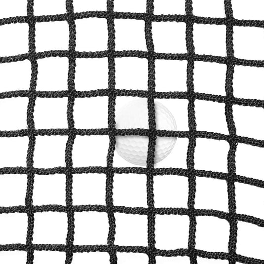 Aoneky Heavy Duty Knotless Golf Hitting Net, Practice Net with Reinforced Rope Edge, 1" Square Mesh 3mm Polyester Netting for Baseball Soccer Hockey Backyard Driving Cage Indoor Outdoor Use - happygetfit.com