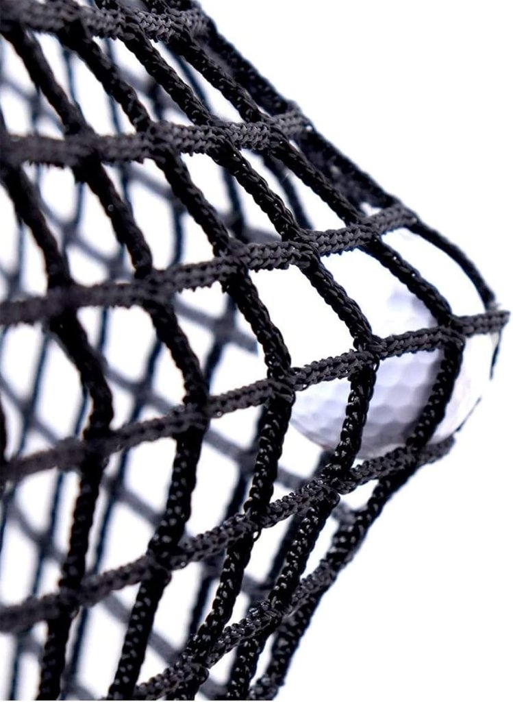 Laad afbeelding in Galerijviewer, Aoneky Heavy Duty Knotless Golf Hitting Net, Practice Net with Reinforced Rope Edge, 1" Square Mesh 3mm Polyester Netting for Baseball Soccer Hockey Backyard Driving Cage Indoor Outdoor Use - happygetfit.com
