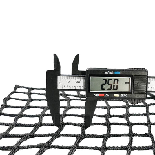 Aoneky Heavy Duty Knotless Golf Hitting Net, Practice Net with Reinforced Rope Edge, 1" Square Mesh 3mm Polyester Netting for Baseball Soccer Hockey Backyard Driving Cage Indoor Outdoor Use - happygetfit.com