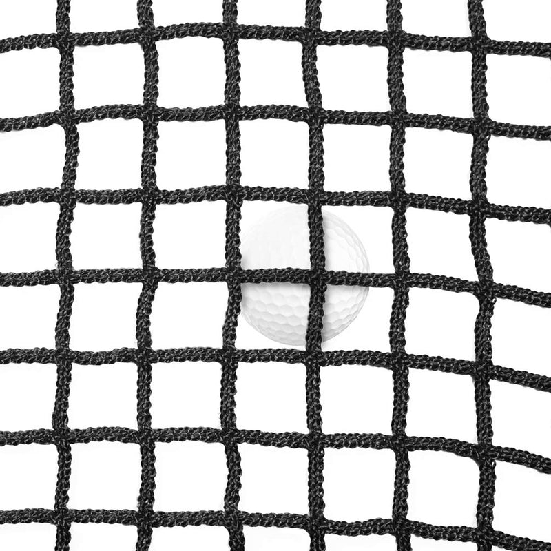 Laad afbeelding in Galerijviewer, Aoneky Heavy Duty Knotless Golf Hitting Net, Practice Net with Reinforced Rope Edge, 1" Square Mesh 3mm Polyester Netting for Baseball Soccer Hockey Backyard Driving Cage Indoor Outdoor Use - happygetfit.com
