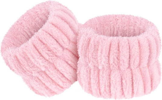 AOOWU Polsband, Elastische Microvezel, Gezichtswas, Cosmetica, Haarband, Spa-armbanden voor Absorberende Zweetband voor Vrouwen en Meisjes, Make-up, Pols, Gezichtsverzorging - happygetfit.com