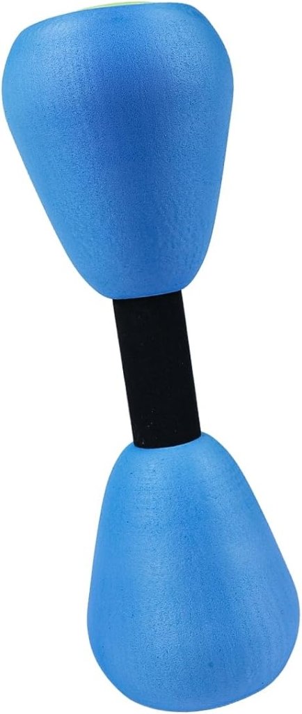 Aqua dumbbells set van 2 blauw voor waterfitness - happygetfit.com