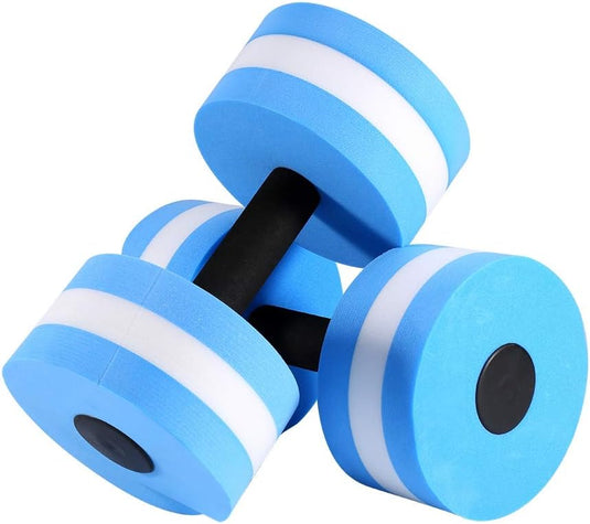 Aqua dumbbells set van 2 voor watergymnastiek - happygetfit.com