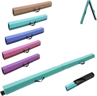 De Artistieke gymnastiekbalk voor thuis, verkrijgbaar in de lengtes 240/270/300 cm, is voorzien van een PU-leer finish voor duurzaamheid en een antislipbobbel basis voor veiligheid. Wordt geleverd met een strakke zwarte draagtas voor eenvoudig transport.