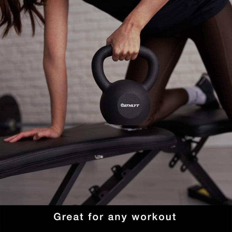 Laad afbeelding in Galerijviewer, Athlyt - Kettlebell, kogelhalter van gietijzer - happygetfit.com

