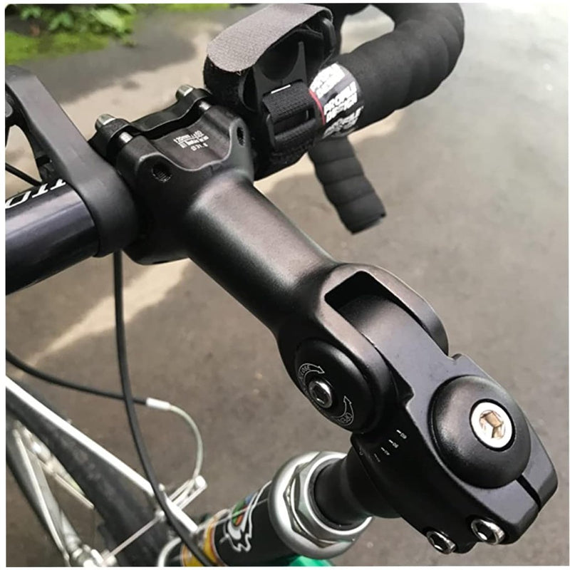 Load image into Gallery viewer, Azarxis 25.4mm 31.8mm Stem 70mm 80mm 90mm 110mm 120mm 130mm 17 35 45 60 Degree Adjustable Bike Stem Mountain Bike Stem Short Handlebar Stem for Bicycle, Road Bike, MTB, BMX, Cycling - happygetfit.com
