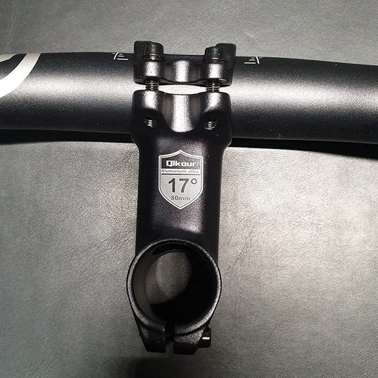 Azarxis 25.4mm 31.8mm Stem 70mm 80mm 90mm 110mm 120mm 130mm 17 35 45 60 Degree Adjustable Bike Stem Mountain Bike Stem Short Handlebar Stem for Bicycle, Road Bike, MTB, BMX, Cycling - happygetfit.com