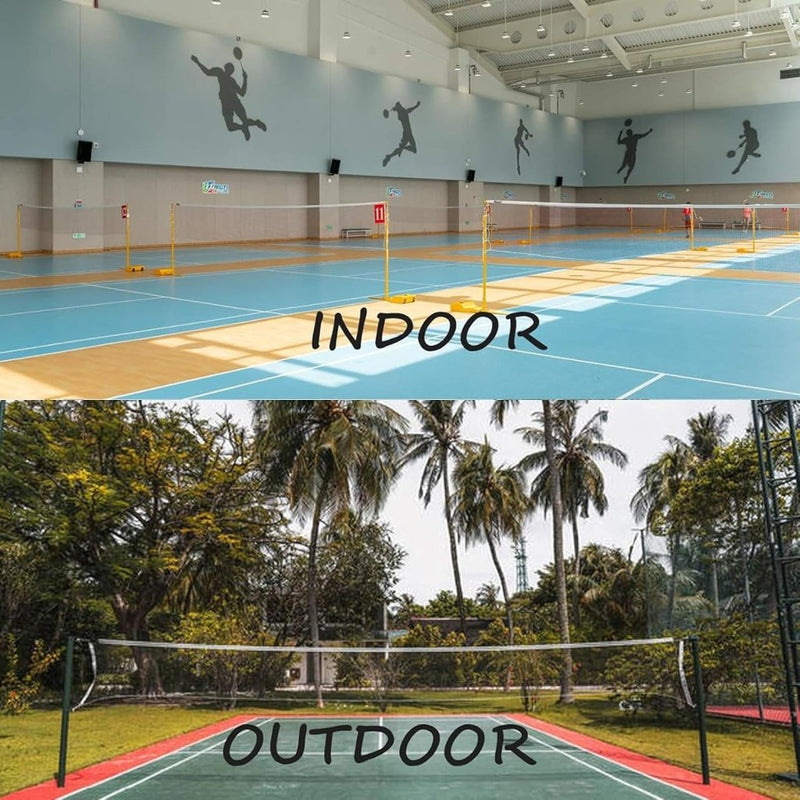 Laad afbeelding in Galerijviewer, Badmintonnet Draagbaar Net voor Badminton Buitensporten voor Tuin School - happygetfit.com
