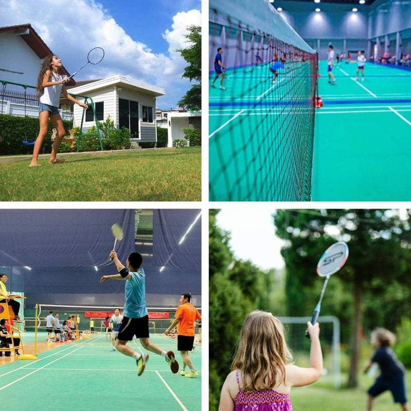 Laad afbeelding in Galerijviewer, Badmintonnet Draagbaar Net voor Badminton Buitensporten voor Tuin School - happygetfit.com
