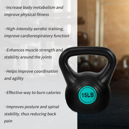 BalanceFrom Vinyl Kettlebell Set, 30/45/50/75 Pound Options – Cement-Filled Strength Training Weights with Ergonomic Grip and Color Coding for Full Body Fitness at Home or Gym - happygetfit.com