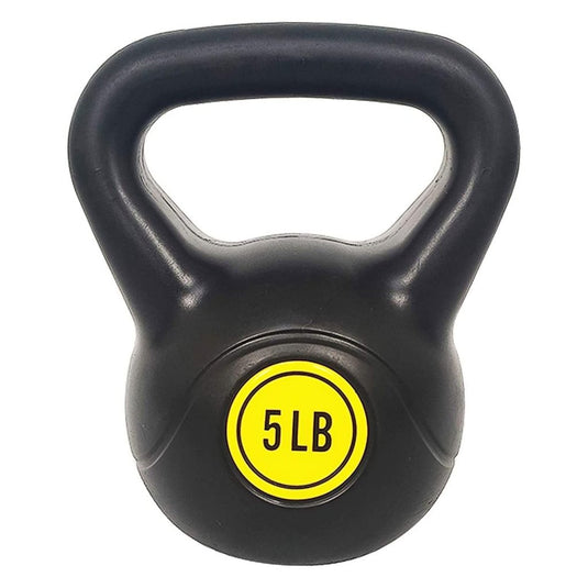 BalanceFrom Vinyl Kettlebell Set, 30/45/50/75 Pound Options – Cement-Filled Strength Training Weights with Ergonomic Grip and Color Coding for Full Body Fitness at Home or Gym - happygetfit.com